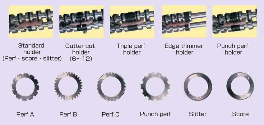 multi functional detechable slitter shaft of sm series