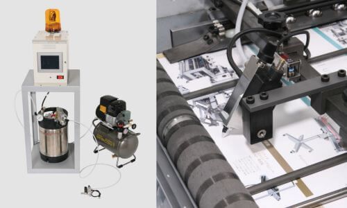 air cylinder activated gate option of sm series