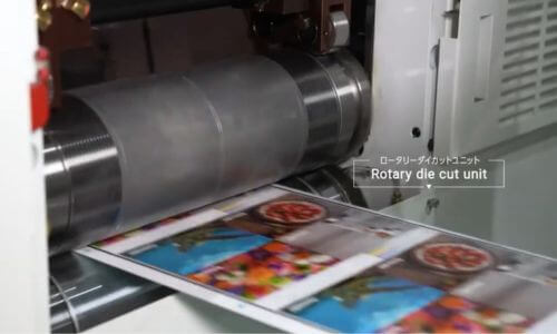 rotatry die cut of if330