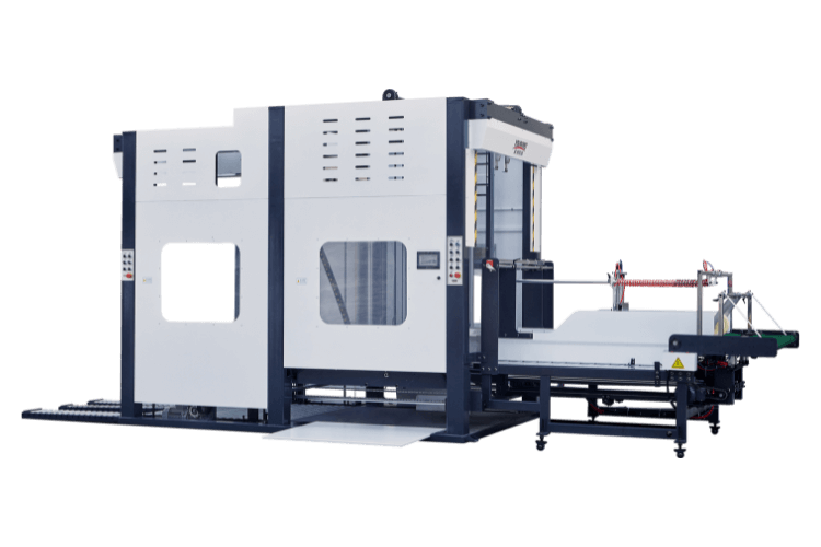 yb-h model automatic pile turner and stacking machine by youbond company
